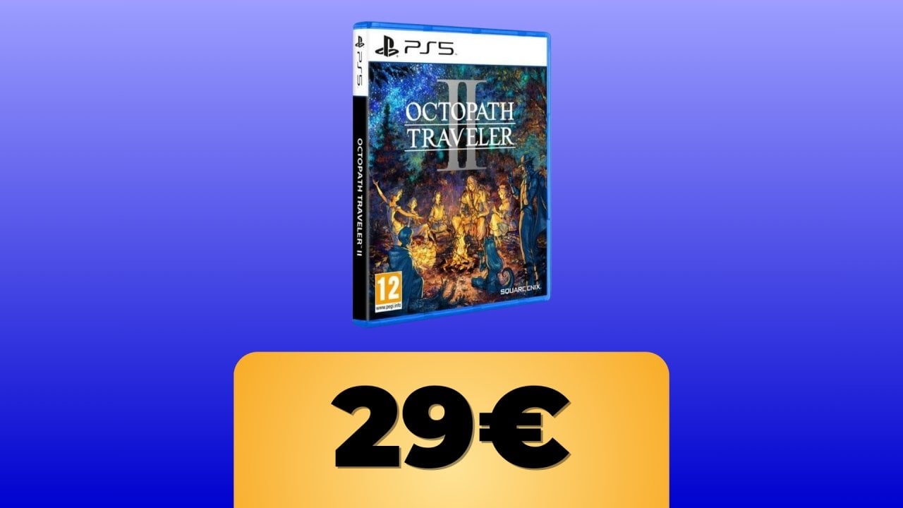 Octopath Traveler II per PlayStation 5 è in offerta su Amazon