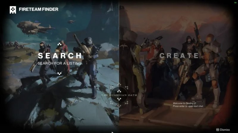 Alcuni MMO, come Destiny 2, hanno un menù di LFG interno per trovare altri giocatori senza usare piattaforme esterne come Discord Alcuni MMO, come Destiny 2, hanno un menù di LFG interno per trovare altri giocatori senza usare piattaforme esterne come Discord