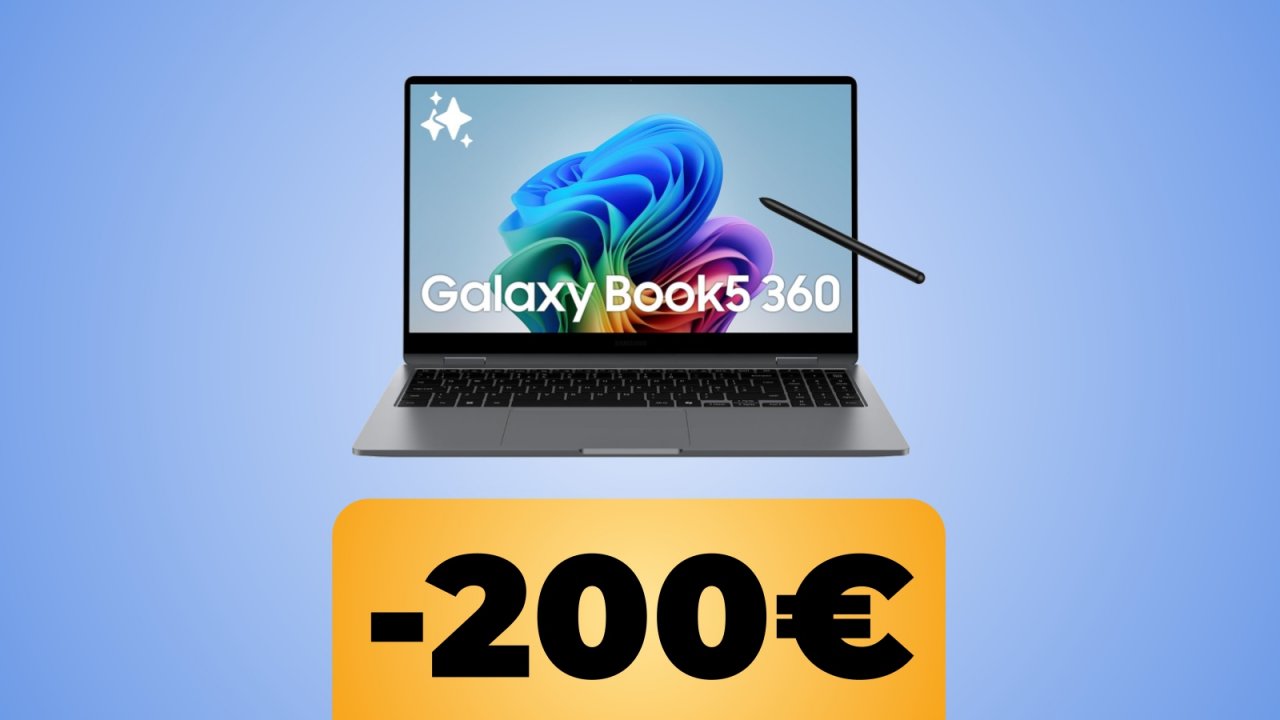 La linea Samsung Galaxy Book5 è in prenotazione su Amazon con uno sconto, tra i 200€ e i 500€