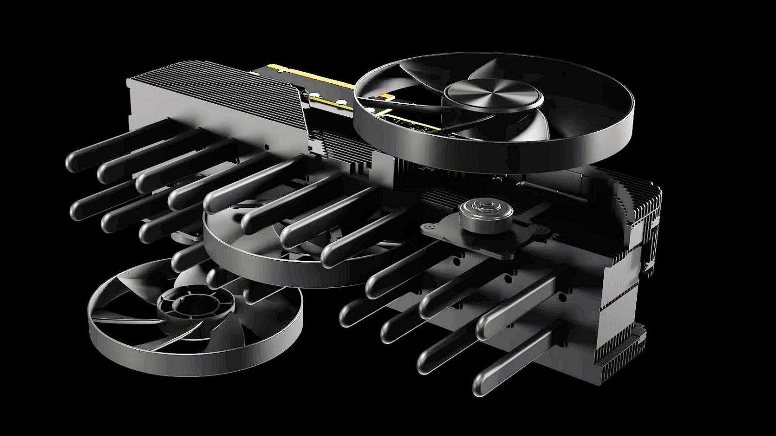 Il prototipo NVIDIA GeForce RTX 5090 TITAN ADA a tre ventole
