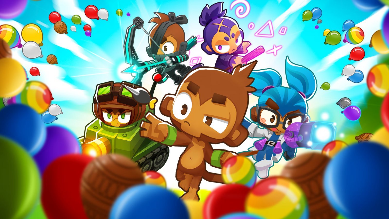 Le scimmie di Bloons TD 6