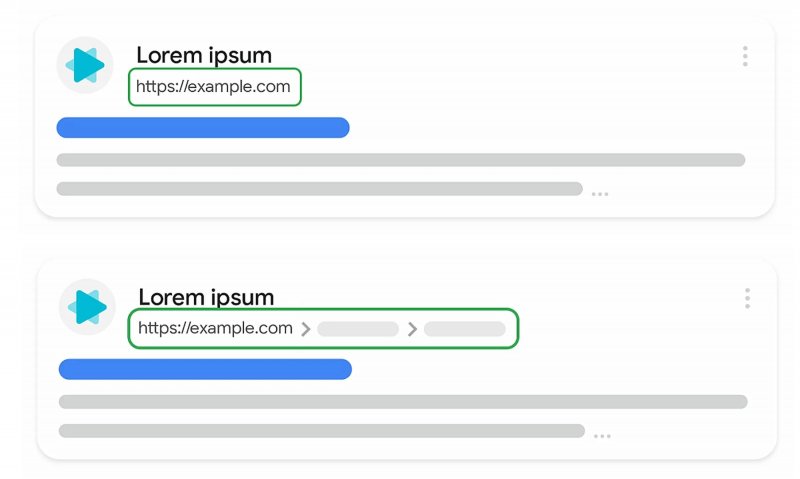 I breadcrumbs su Google