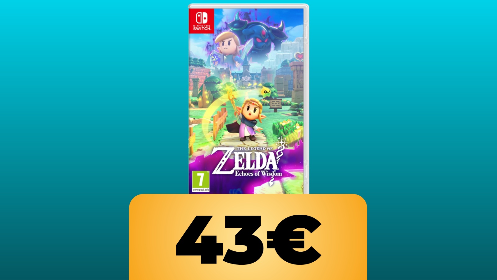 The Legend of Zelda: Echoes of Wisdom e il prezzo di Amazon