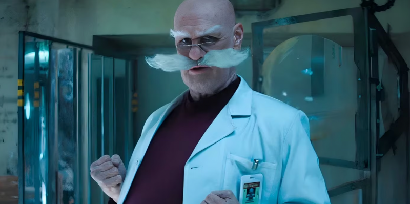 L'aspetto di Gerald in Sonic 3 è molto simile a alla controparte videoludica