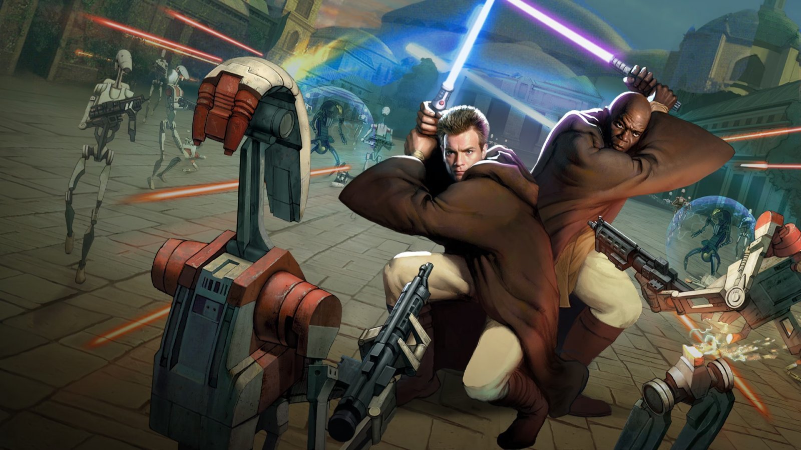 Copertina di Star Wars: Episode I: Jedi Power Battles Remaster