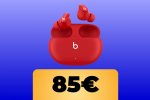 Gli auricolari Beats Studio Buds in rosso sono in offerta su Amazon - Notizia