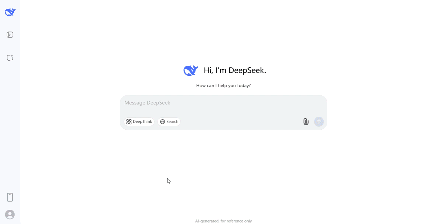 Il chatbot di DeepSeek