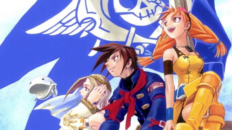Un'illustrazione per Skies of Arcadia Un'illustrazione per Skies of Arcadia