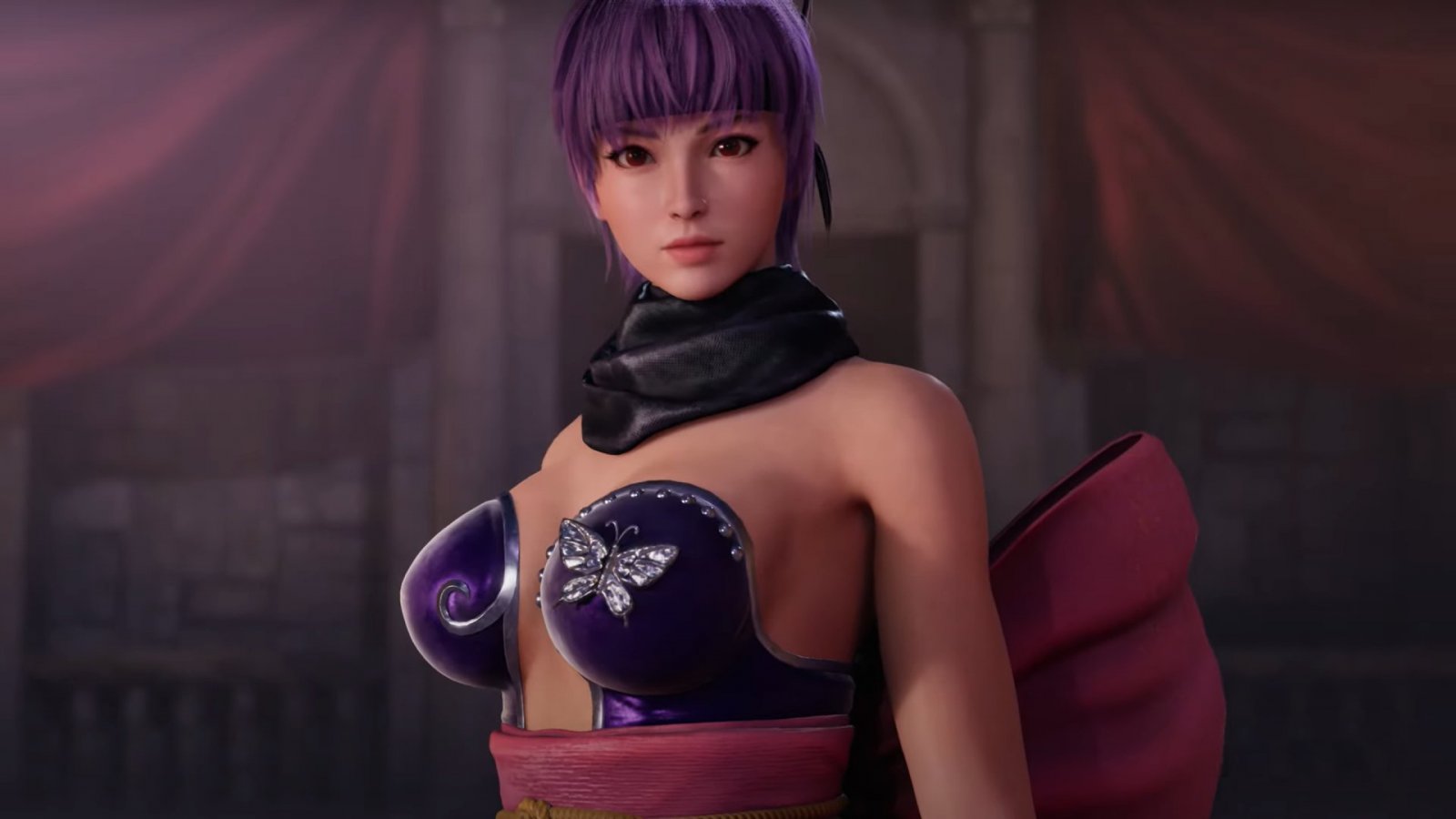 Un personaggio femminile di Ninja Gaiden 2 Black