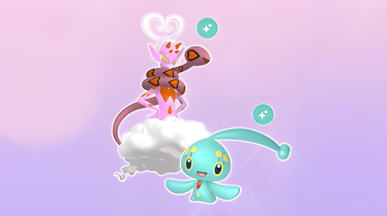 Enamorus e Manaphy