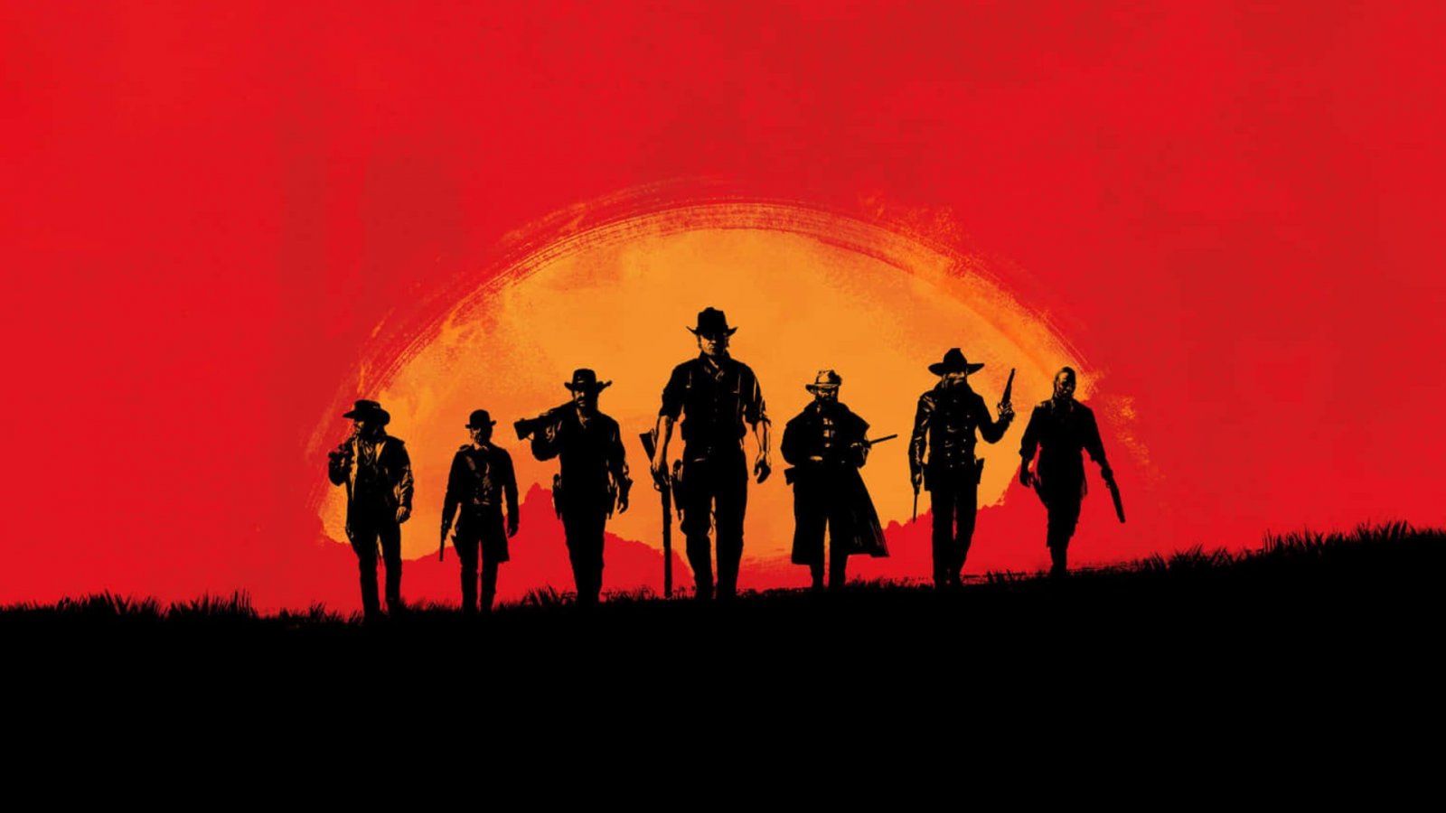 L'artwork ufficiale di Red Dead Redemption 2