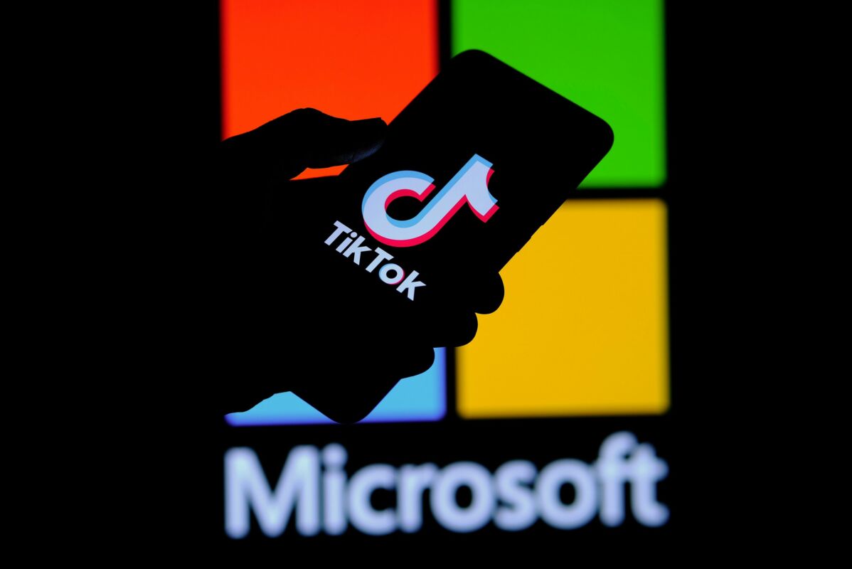 TikTok e Microsoft