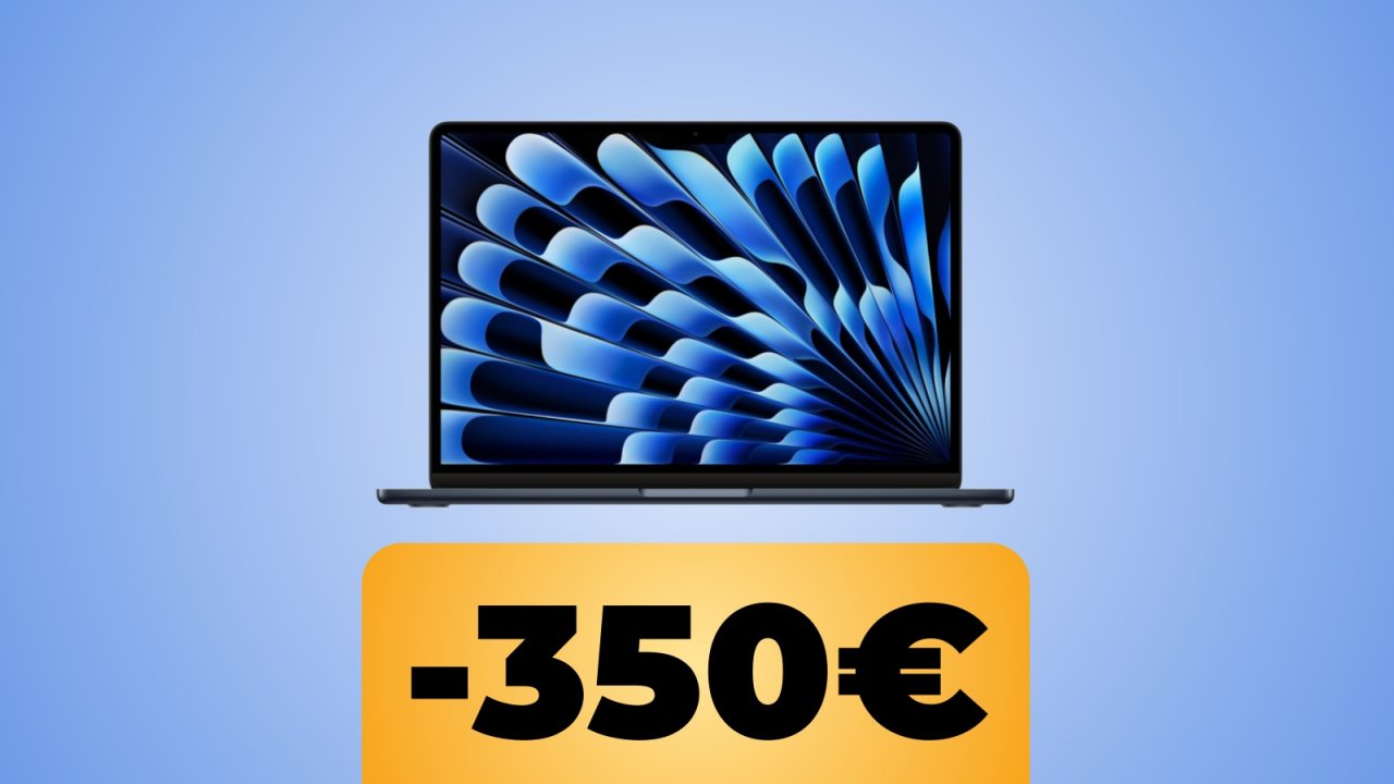 Apple MacBook Air (2024) da 16+256 GB è in forte sconto su Amazon Italia