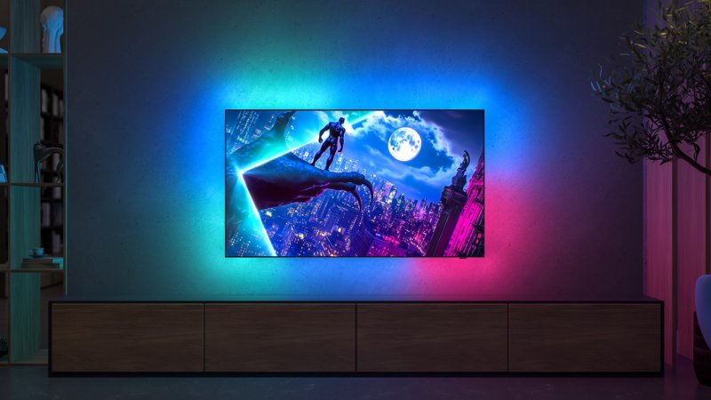 Il TV Philips OLED+950 con pannello WOLED di quarta generazione Il TV Philips OLED+950 con pannello WOLED di quarta generazione