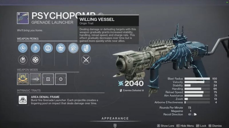 L'estetica e i perk delle armi sono uno dei fattori di maggiore attrattiva dell'Episodio Eresia L'estetica e i perk delle armi sono uno dei fattori di maggiore attrattiva dell'Episodio Eresia