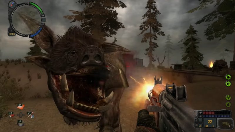 Uno spiacevole incontro in S.T.A.L.K.E.R. Legends of the Zone Trilogy per Nintendo Switch Uno spiacevole incontro in S.T.A.L.K.E.R. Legends of the Zone Trilogy per Nintendo Switch