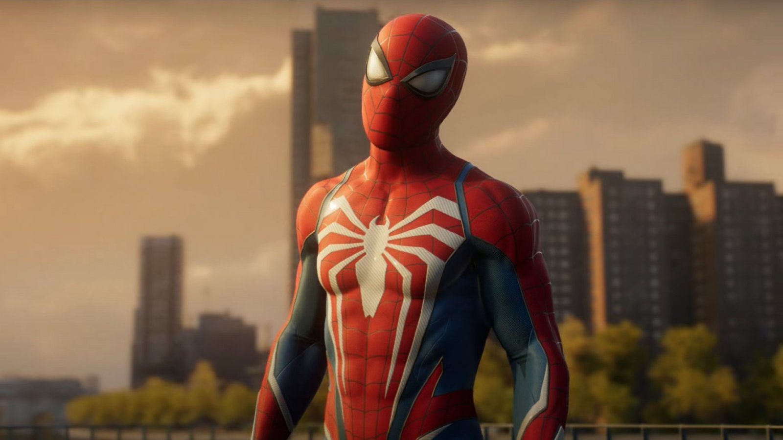 Spider-Man con il costume standard in Marvel's Spider-Man 2