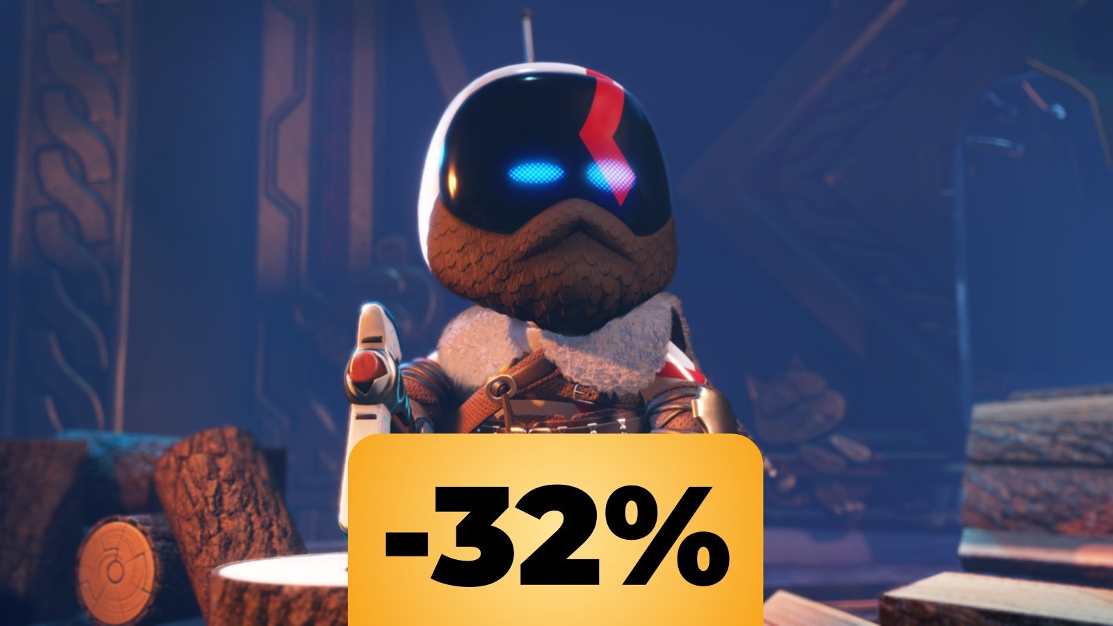 Kratos in versione Astro Bot e lo sconto di aMAZON
