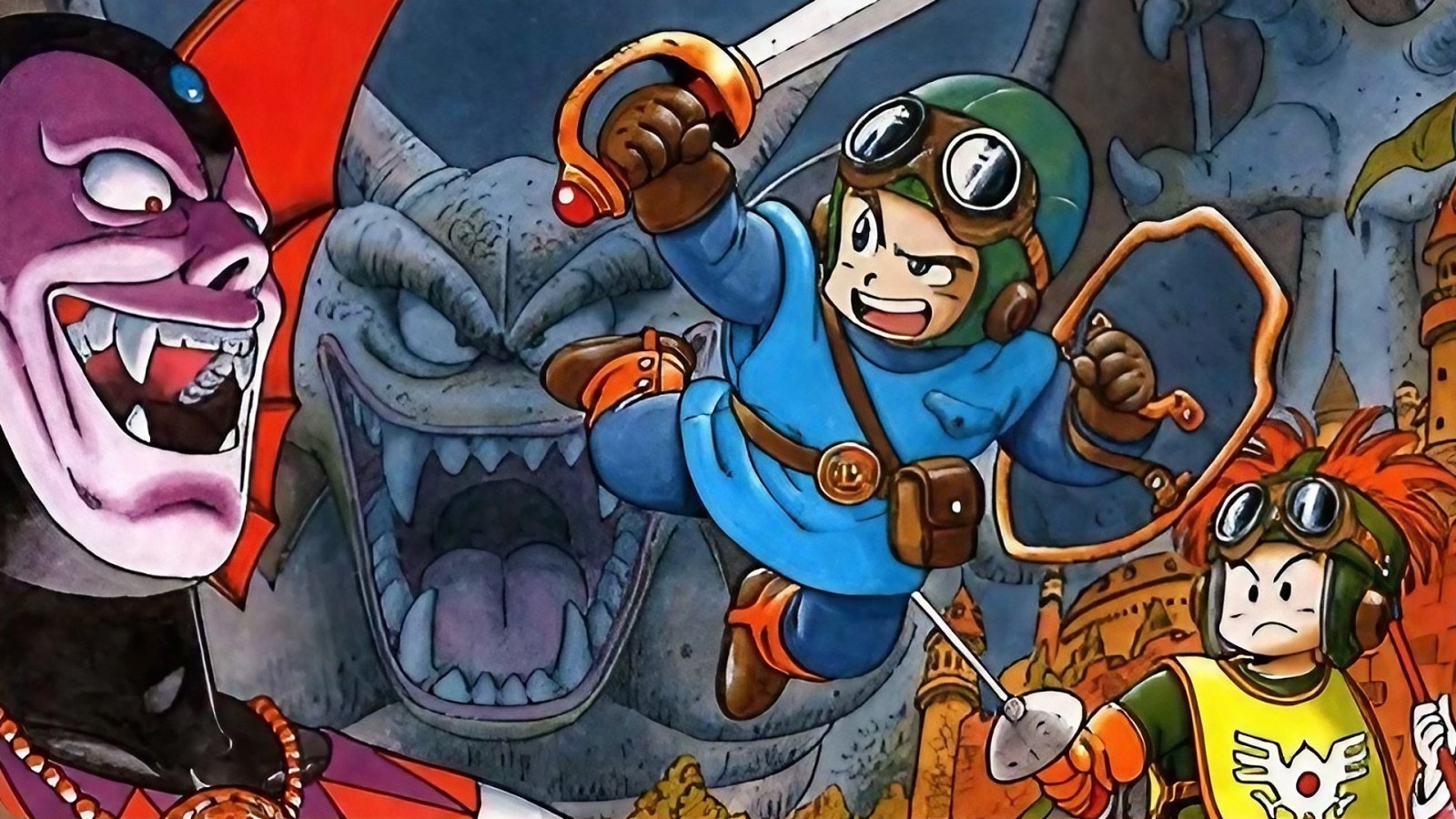 L'artwork dell'originale Dragon Quest 2