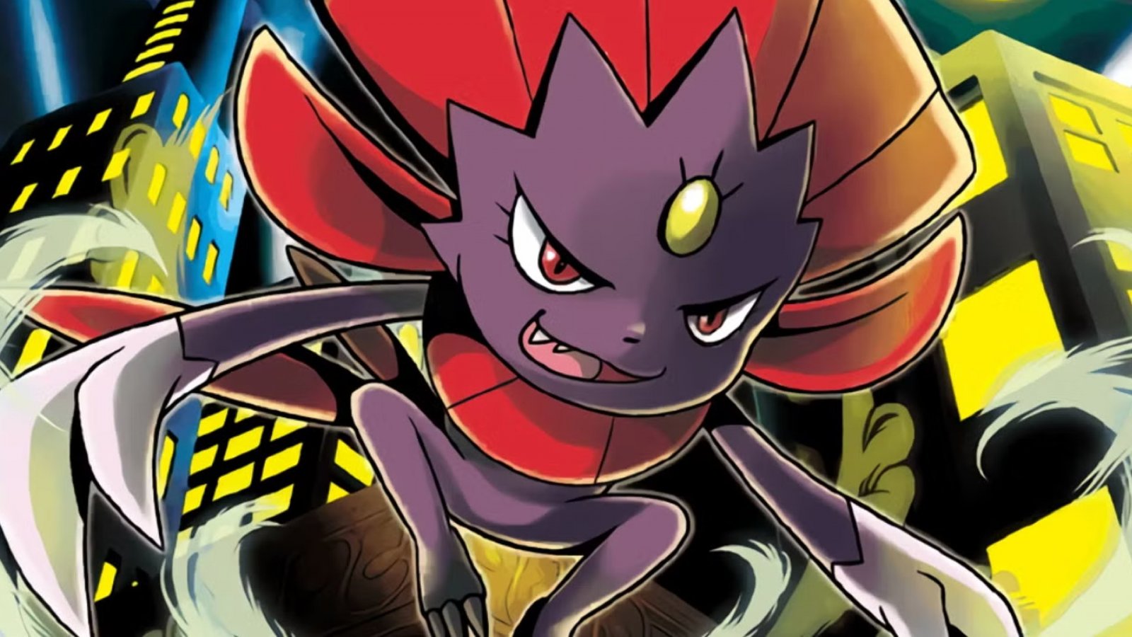 Un artwork di Weavile da GCC Pokémon Pocket