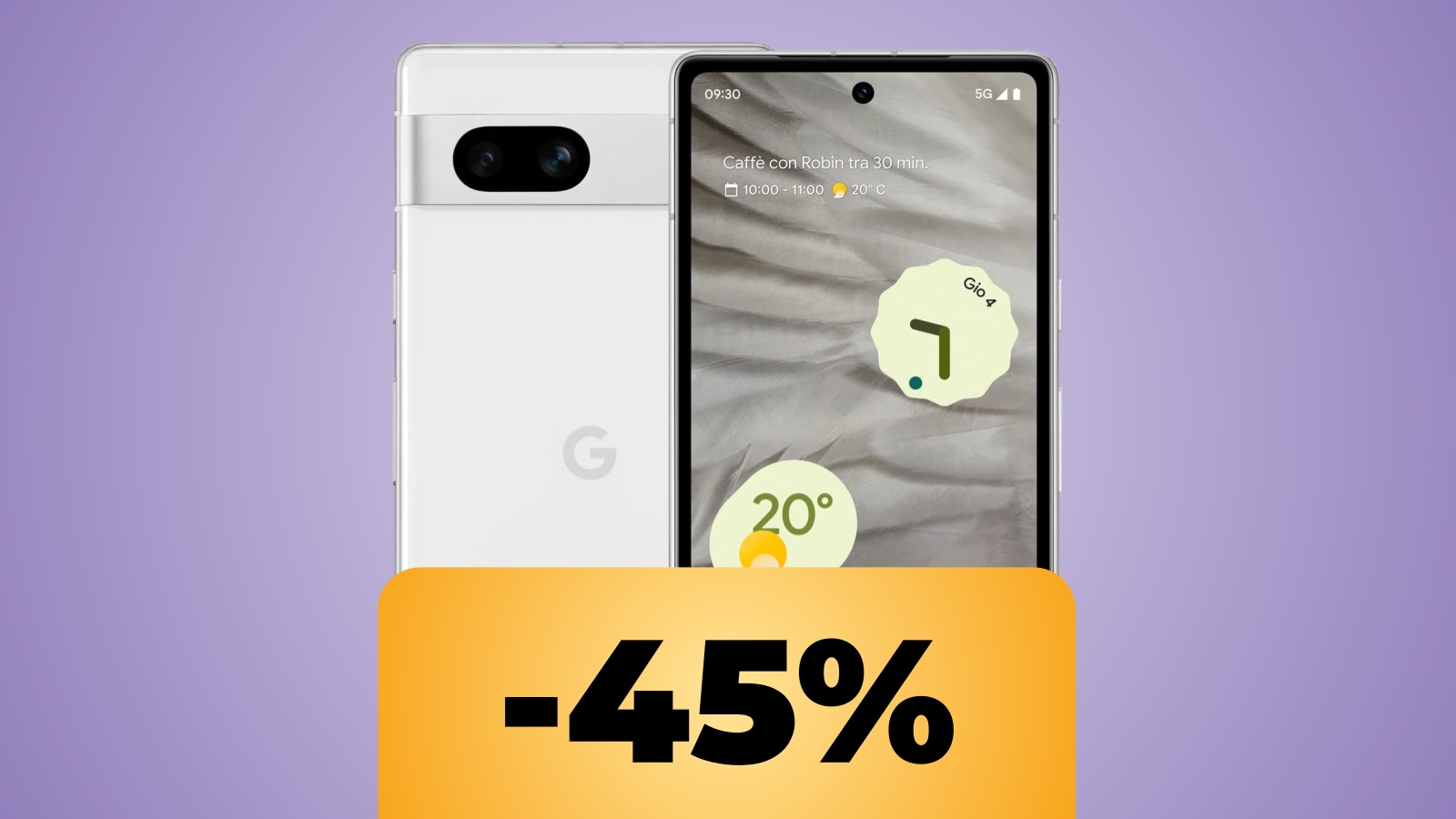 Google Pixel 7a e lo sconto di Amazon