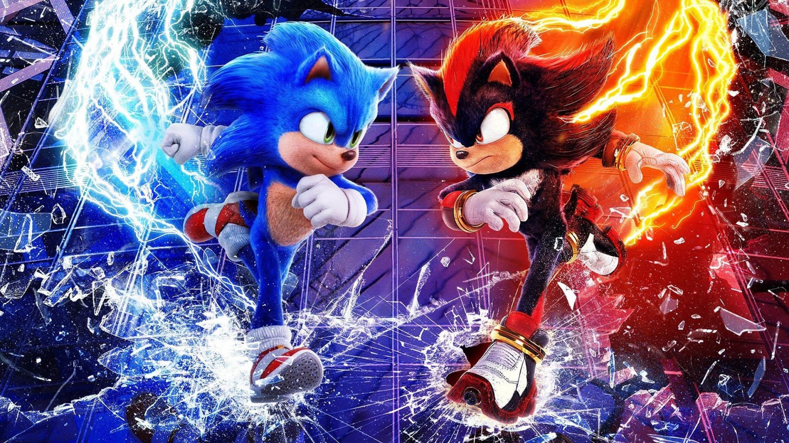 Sonic e Shadow sulla copertina di Sonic 3 Il Film