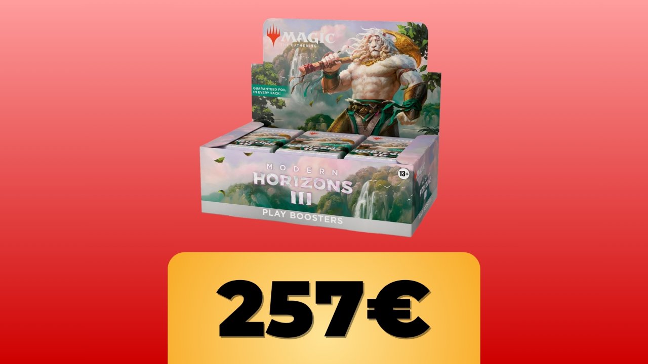 Il box di buste di Magic: The Gathering Modern Horizons 3 è in sconto su Amazon