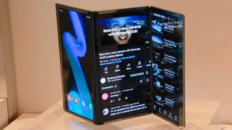Samsung Galaxy G Fold (immagine puramente indicativa)