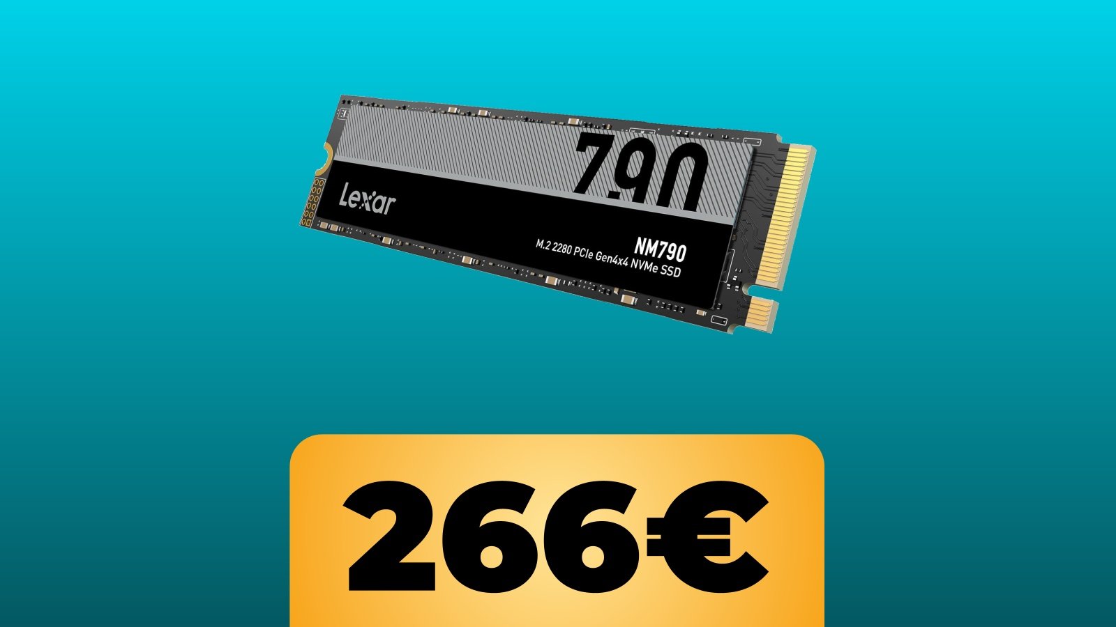 SSD Lexar NM790 da 4 TB e il prezzo di amazon