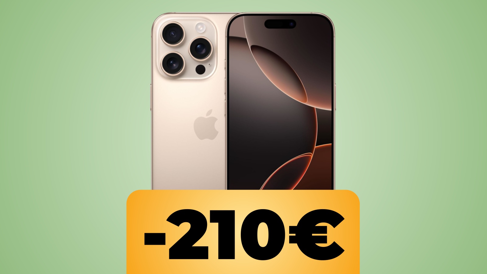 Apple iPhone 16 Pro e lo sconto di Amazon