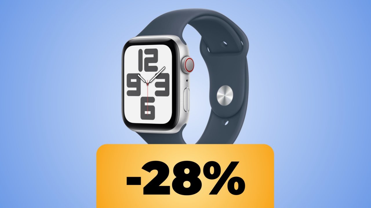 Apple Watch SE (2ª gen) è al prezzo minimo storico su Amazon in versione GPS + Cellular