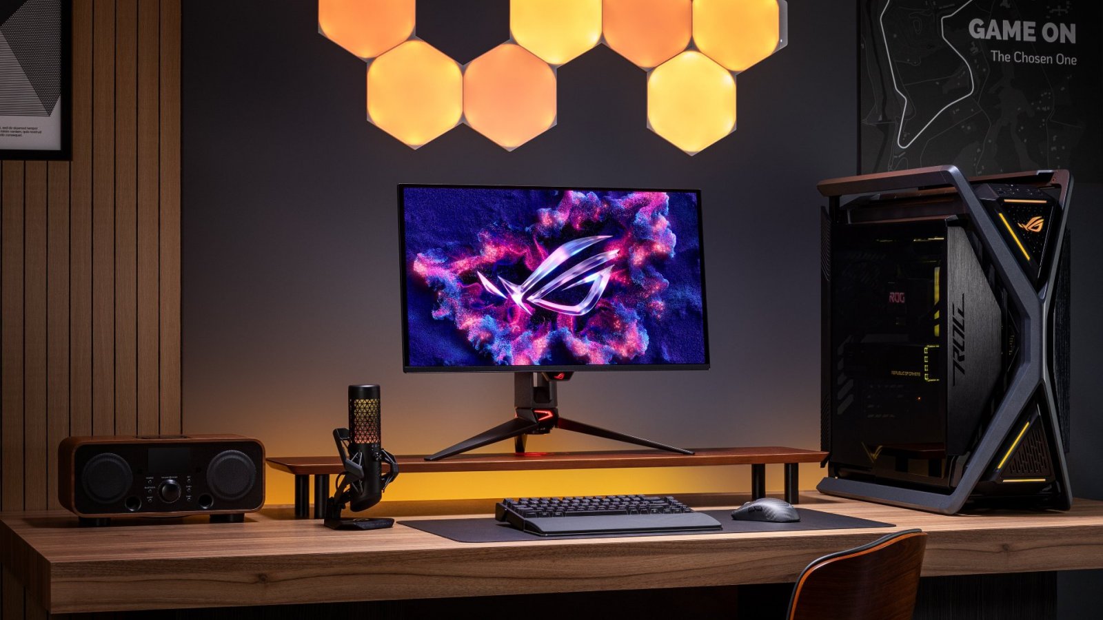 ASUS ROG Swift OLED PG27UCDM con pannello Samsung QD-OLED