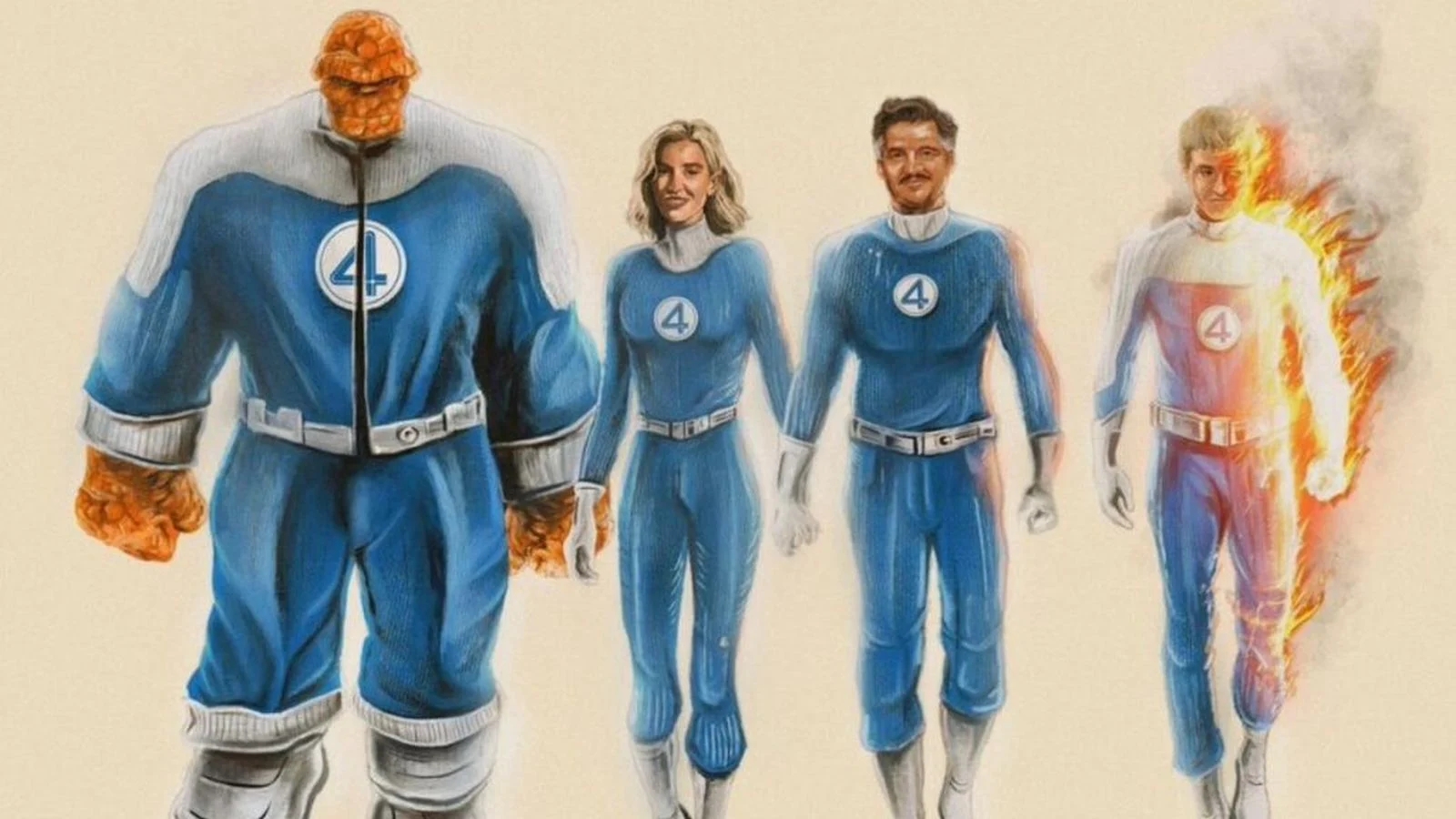 The Fantastic Four: First Steps in un'illustrazione