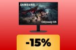 Il Samsung Monitor Gaming Odyssey G5 è in sconto su Amazon - Notizia