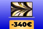 Il MacBook Air con chip M2 è in sconto su Amazon - Notizia