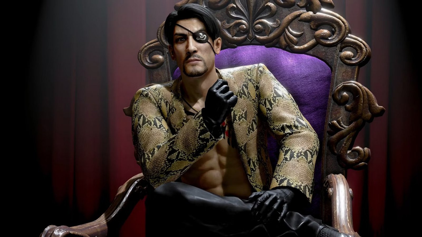 Goro Majima in Like a Dragon: Pirate Yakuza in Hawaii