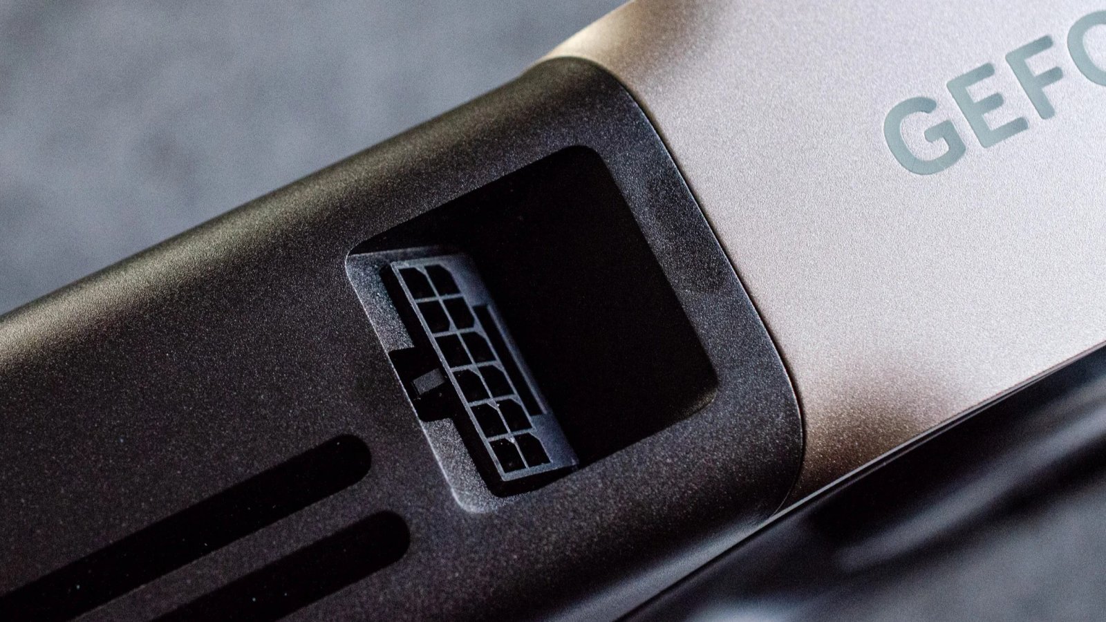 Il connettore della NVIDIA GeForce RTX 5090