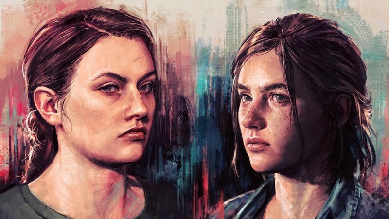 Un disegno di Abby ed Ellie