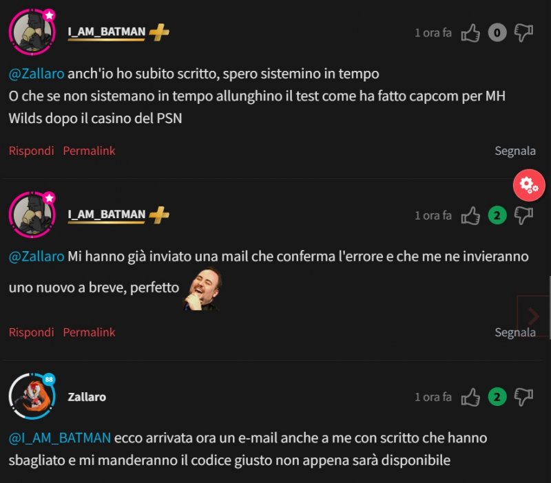 Le testimonianze dei lettori di Multiplayer.it