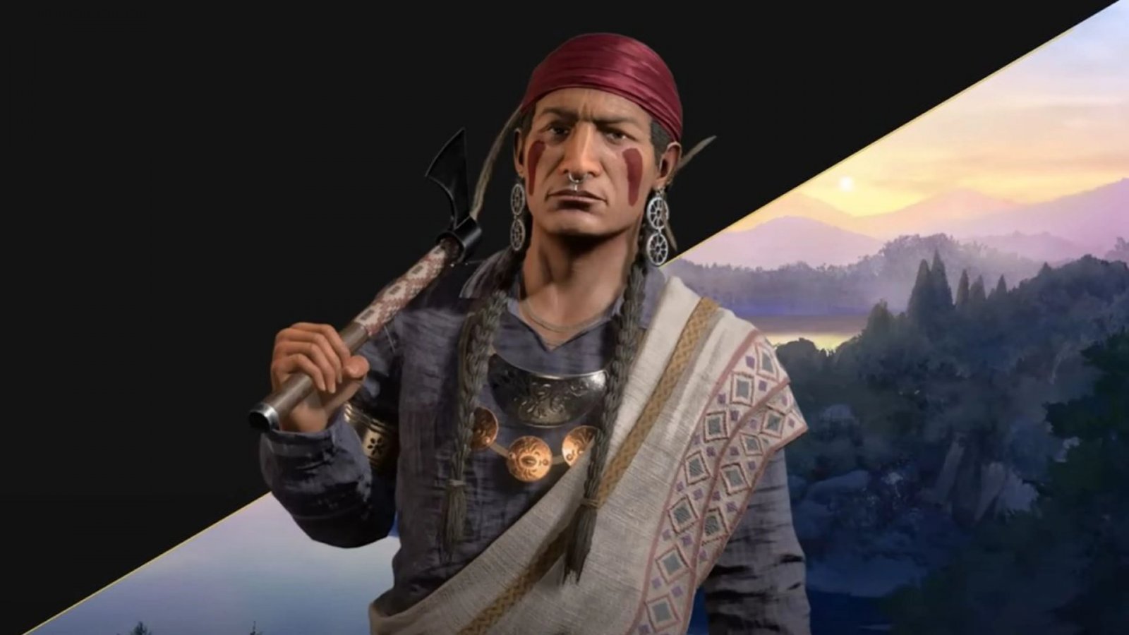 Uno dei personaggi di Sid Meier's Civilization 7