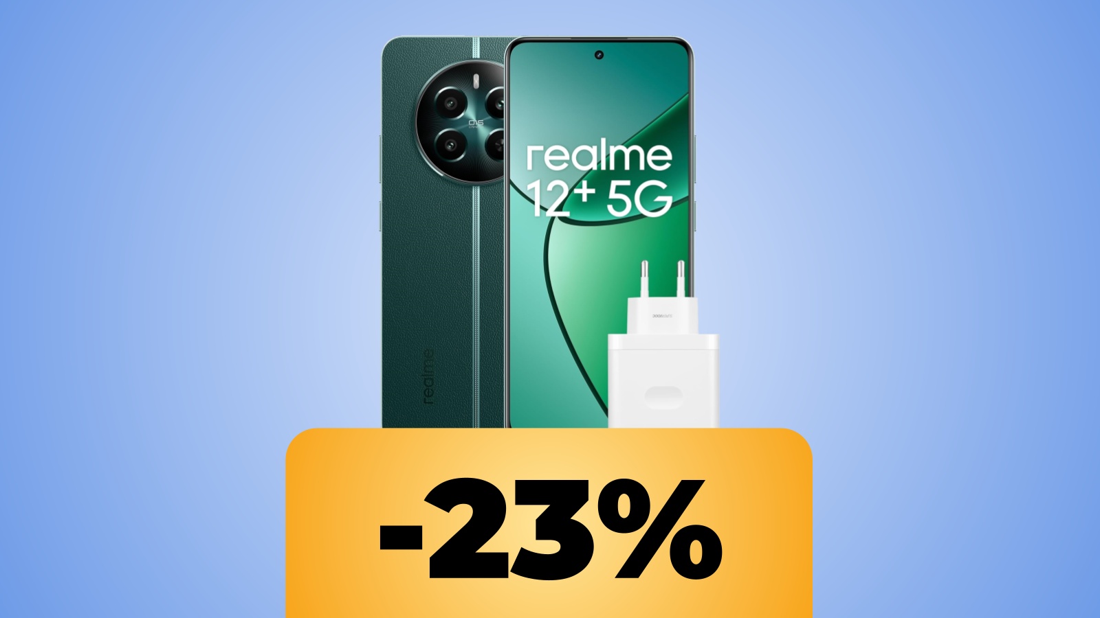 realme 12+ e lo sconto di Amazon