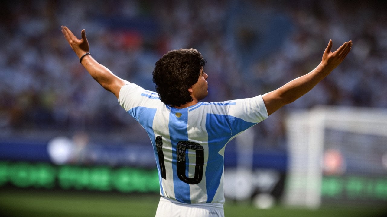 Maradona è disponibile da oggi in EA Sports FC 25, che celebra il grande ritorno