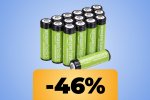 Il pacco da 16 batterie AA ricaricabili di Amazon Basics è in offerta a un ottimo prezzo - Notizia