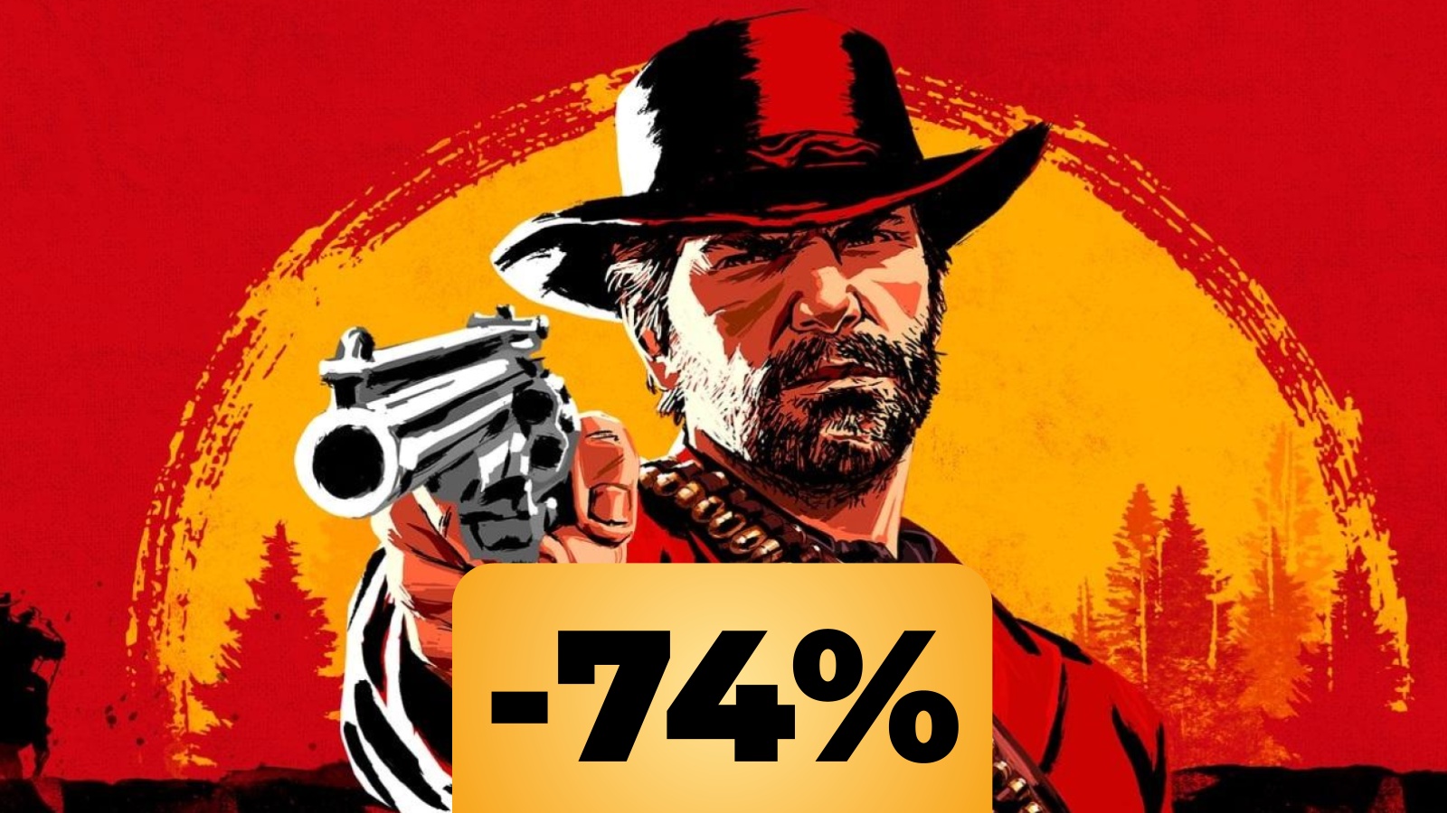 Arthur di Red Dead Redemption 2 e lo sconto