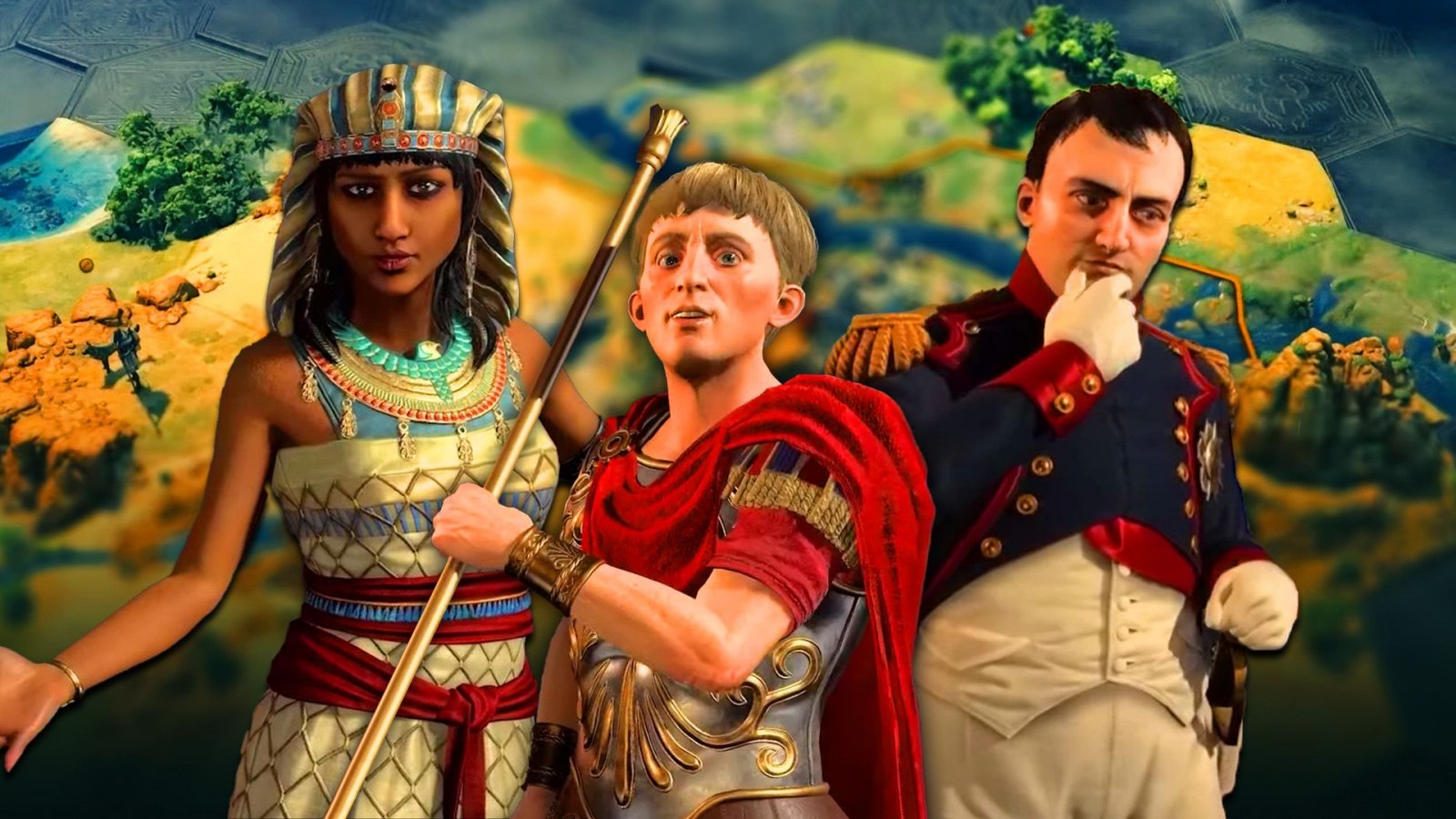 Alcuni leader di Civilization 7