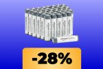 Batterie Amazon Basics AAA (40 pezzi) in offerta su Amazon - Notizia