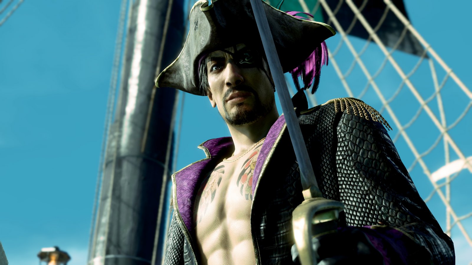 Majima in Like a Dragon: Pirate Yakuza in Hawaii