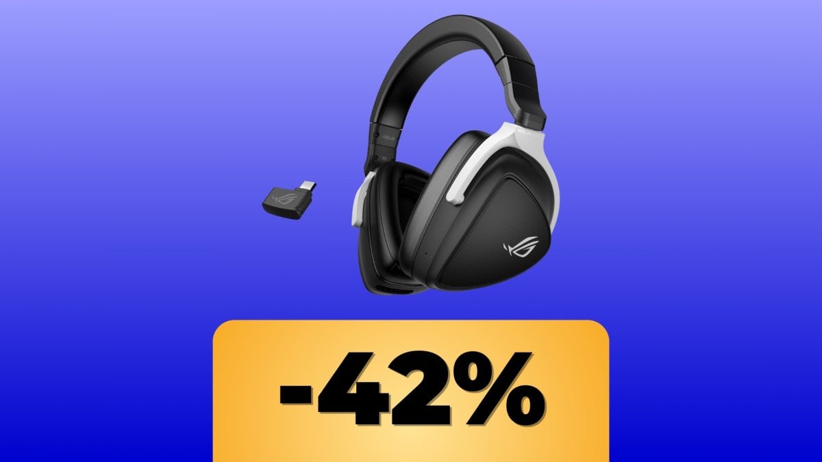 Offerta imperdibile: cuffie gaming wireless ASUS ROG Delta S a 122€