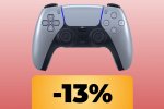 Il controller DualSense per PS5 e PC in colorazione Sterling Silver è in sconto su Amazon - Notizia