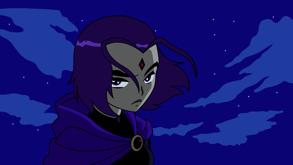 Il cosplay di Raven da Teen Titans firmato sladkoslava è particolarmente affascinante